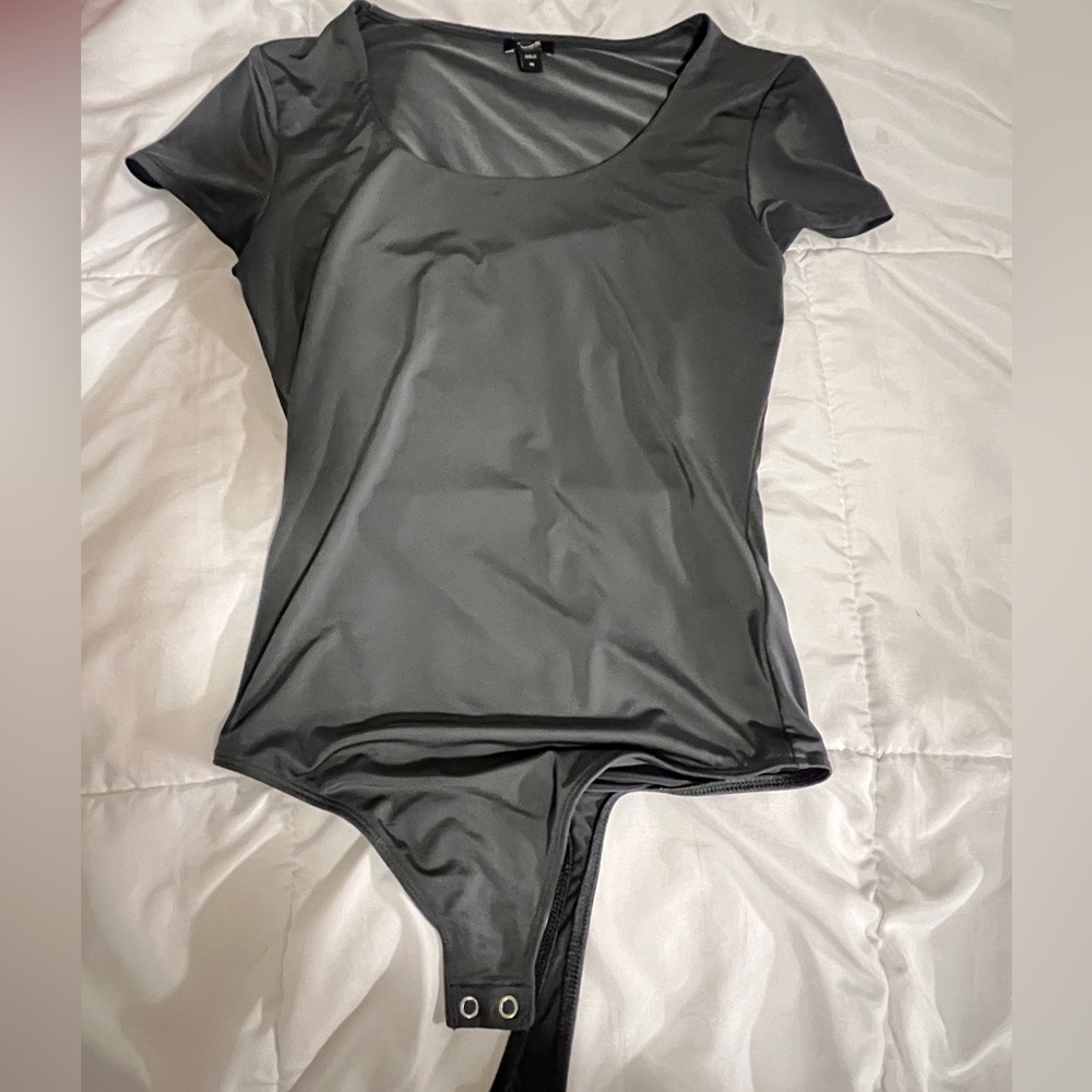 Express Grey Bodysuit